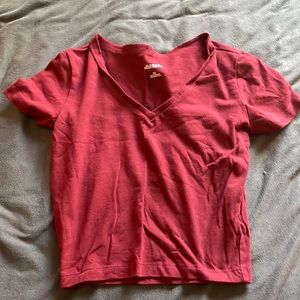 Wild Fable Maroon Crop Top